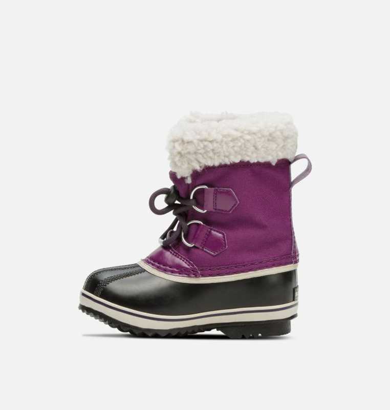 Sorel Çocuk Childrens Yoot Pac™ Nylon - Kar Botu Mor/Siyah - 290-JPNGFA